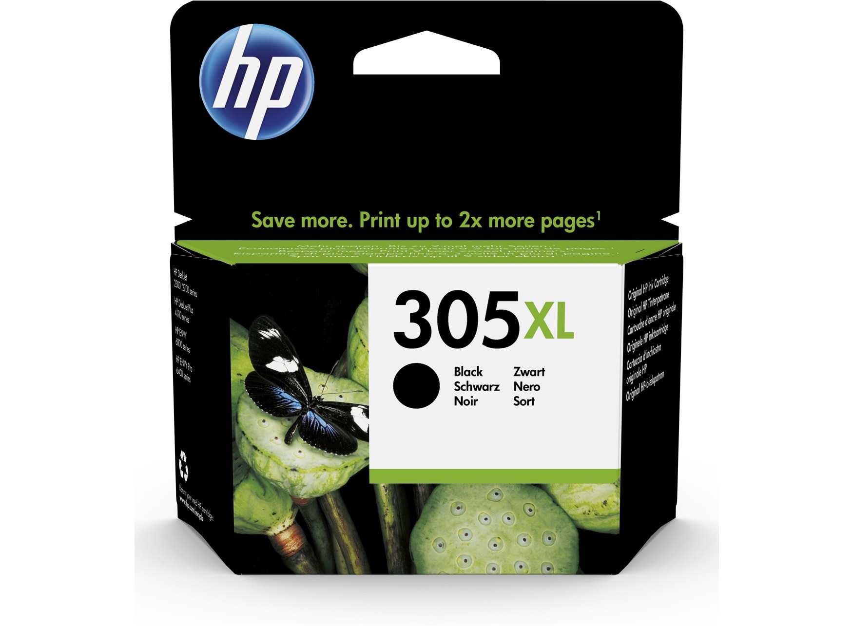 Hewlett Packard Schwarz Hp 305XL Original Druckerpatrone, Hohe Reichweite - Image 9