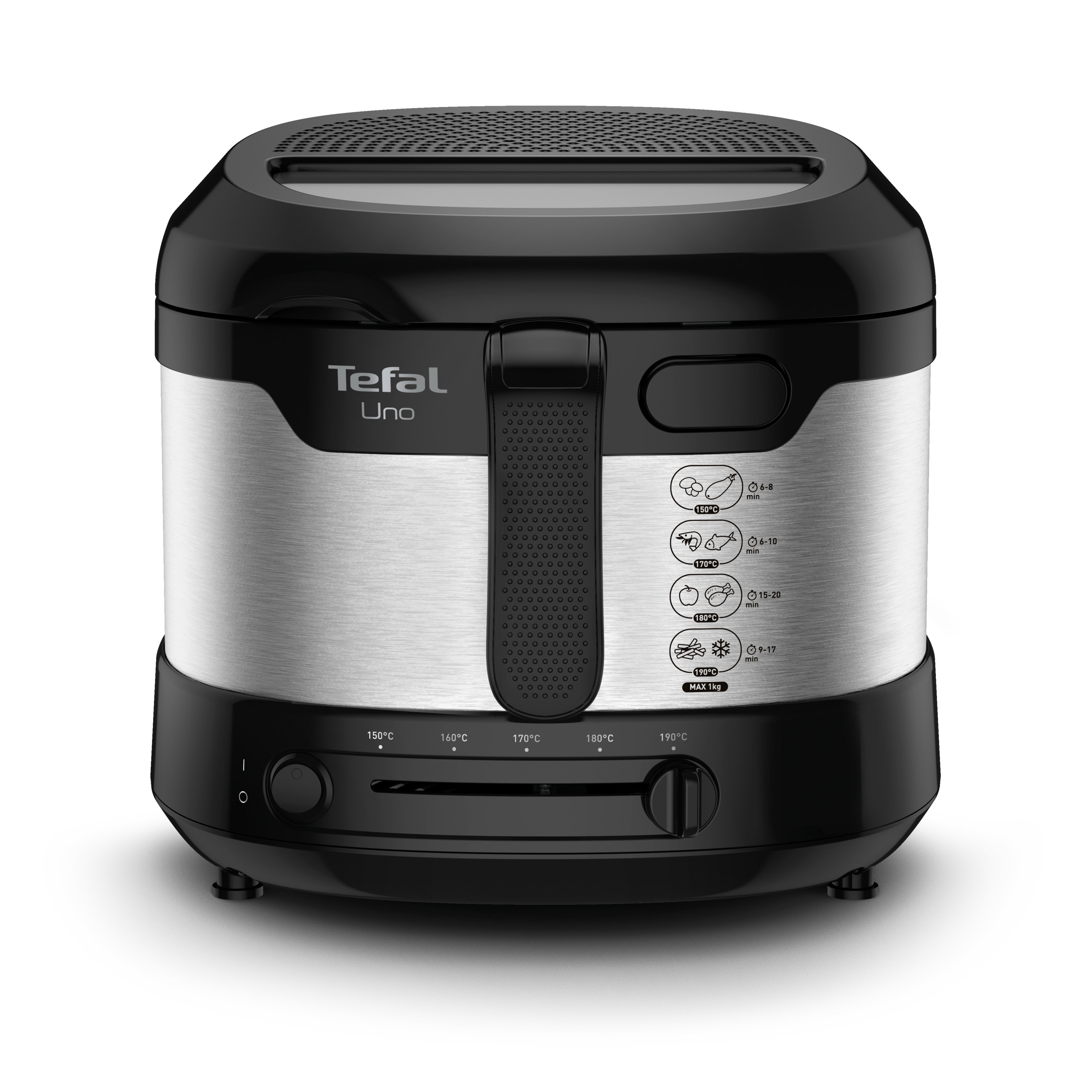 Tefal Uno M Edelstahl FF215D, Fritteuse, 1,8 l, 1 kg, 1,8 l, 150 °C, 190 °C - Image 2