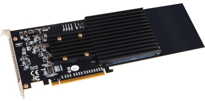 Sonnet Fusion Silent M.2 SSD PCIe-Karte 4x4 FUS-SSD-4X4-E3S RAID 0 JBOD - Image 4