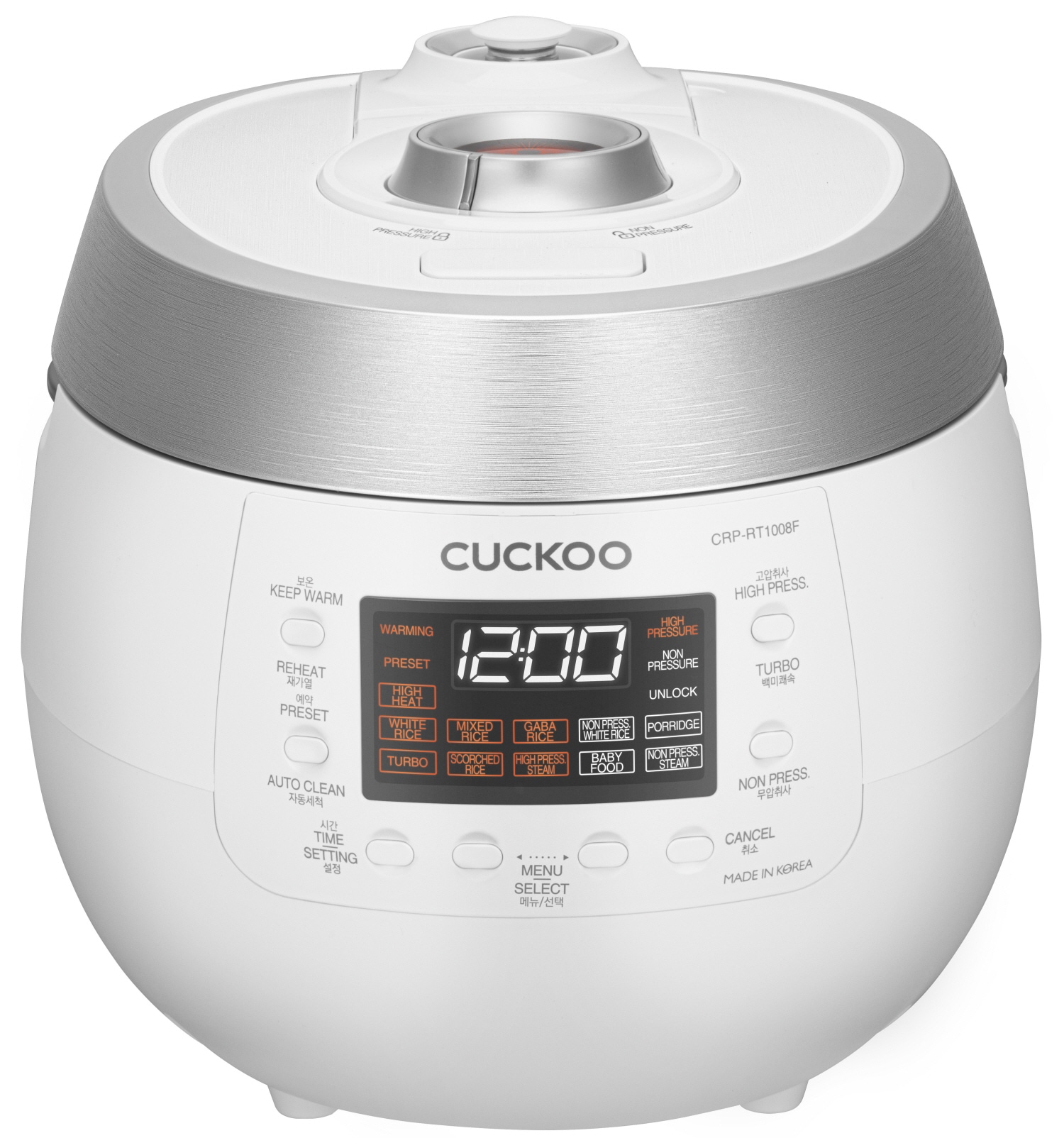 Cuckoo Weiss Kuckuck Crp-Rt1008f Reiskocher 1.8 L 1150 W Weiß - Image 2