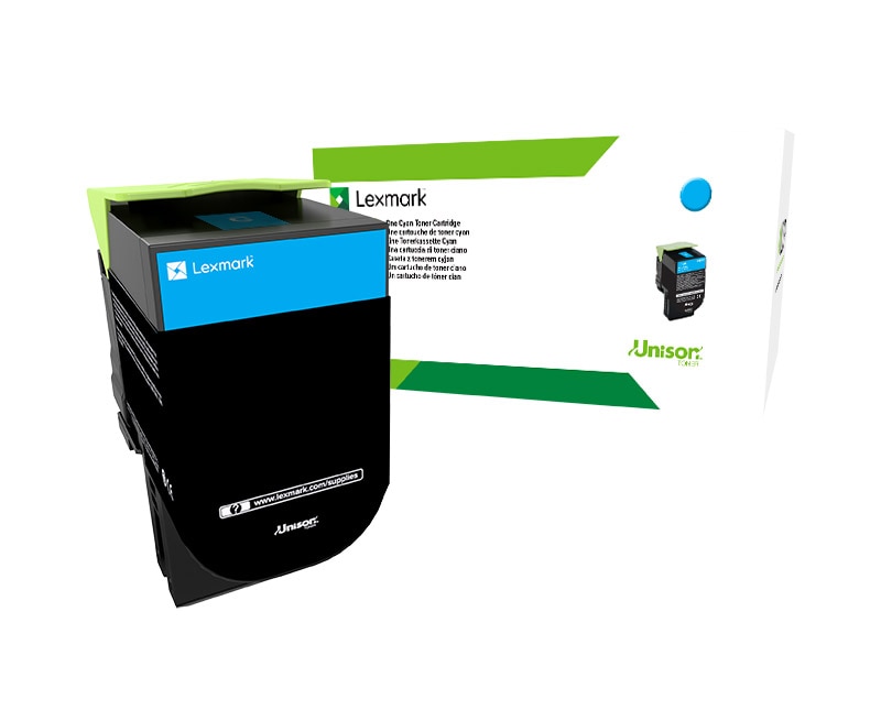 Lexmark 70C2XCE Extra High Yield Corporate Toner Cyan für ca. 4.000 Seiten