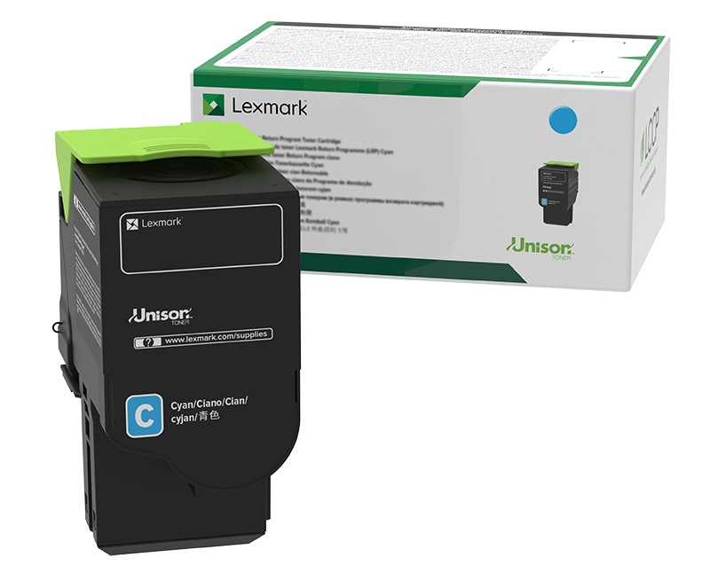 Lexmark 78C2XCE Extra High Yield Contract Toner Cyan für ca. 5.000 Seiten