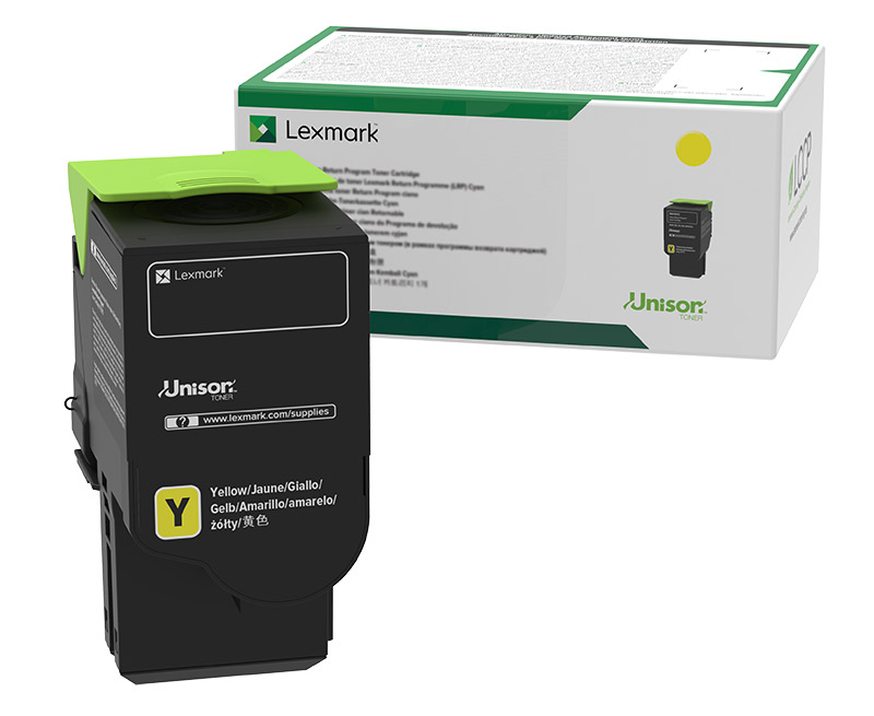 Lexmark 78C2XYE Extra High Yield Contract Toner Gelb für ca. 5.000 Seiten