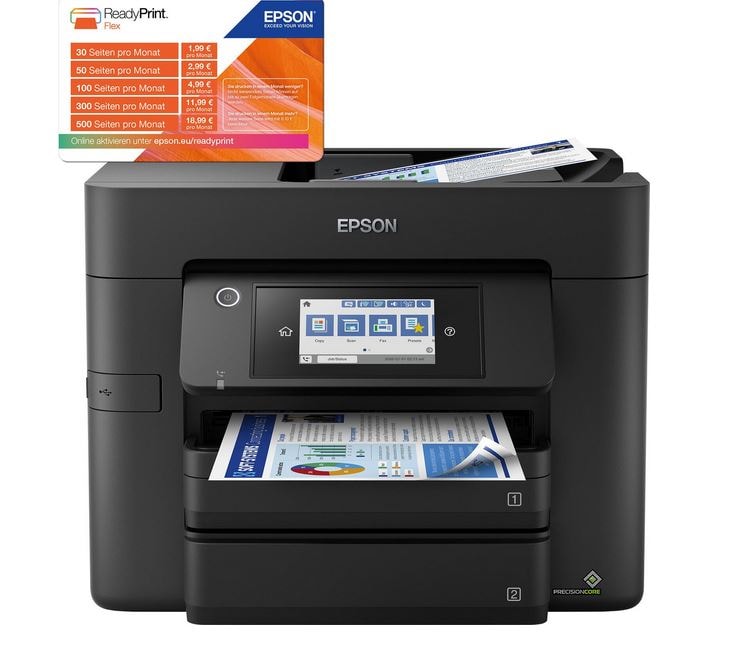 Epson Multifunktionsdrucker - Workforce Pro Wf-4830Dtwf - Bild 6