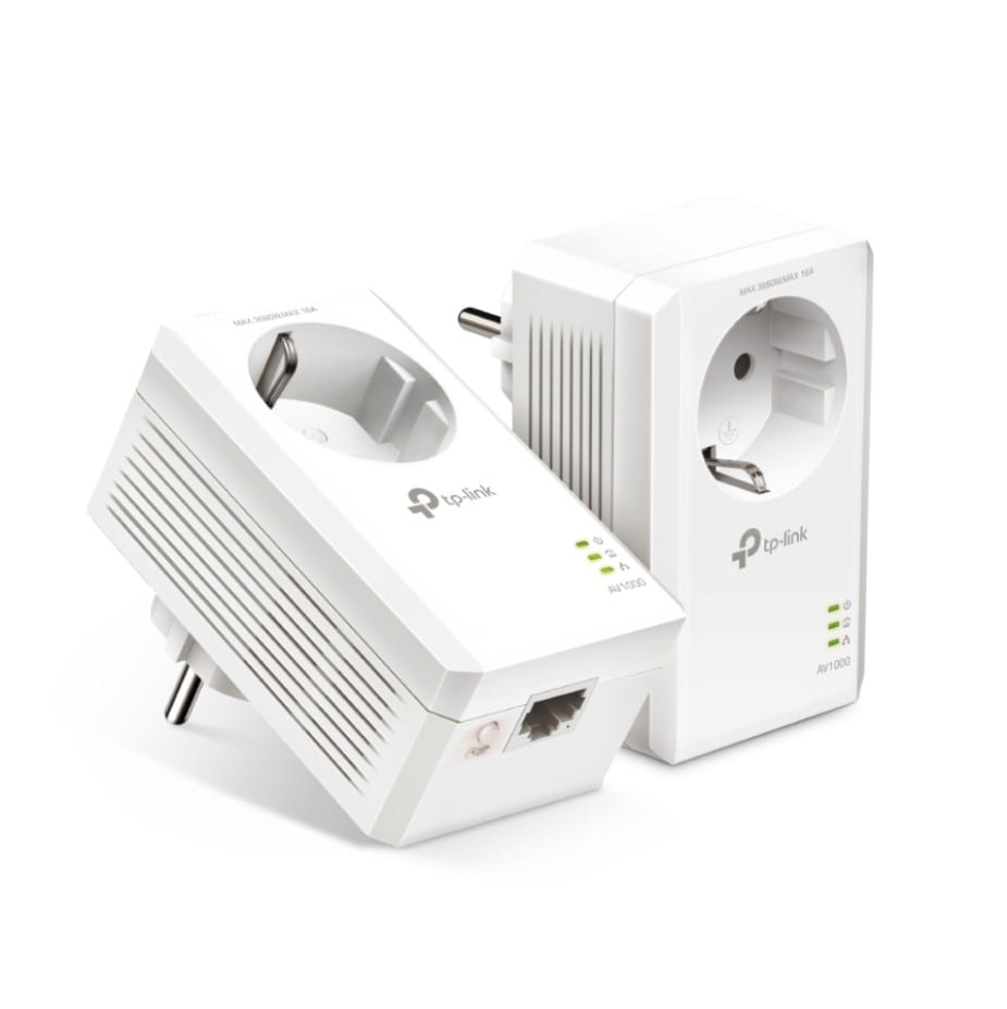 Tp-Link Av1000-Gigabit-Powerline-Adapter Kit Mit Steckdose Tl-Pa7017p Kit - Image 5