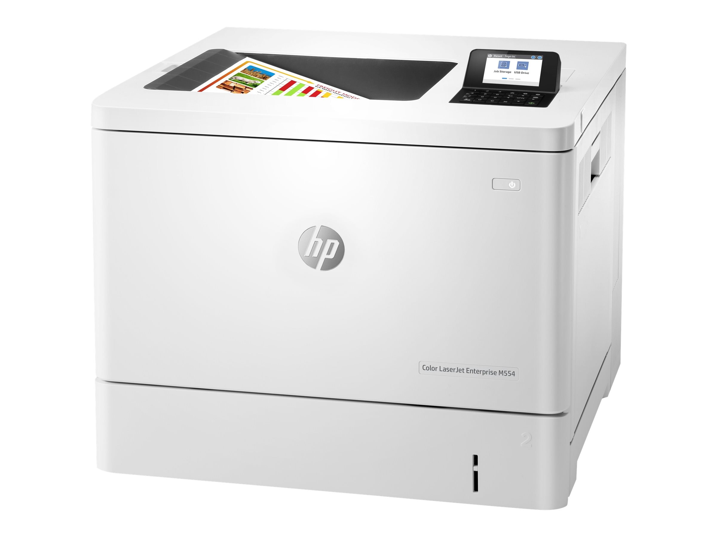 Image of FL HP Color LaserJet Enterprise M554dn A4/LAN/Duplex