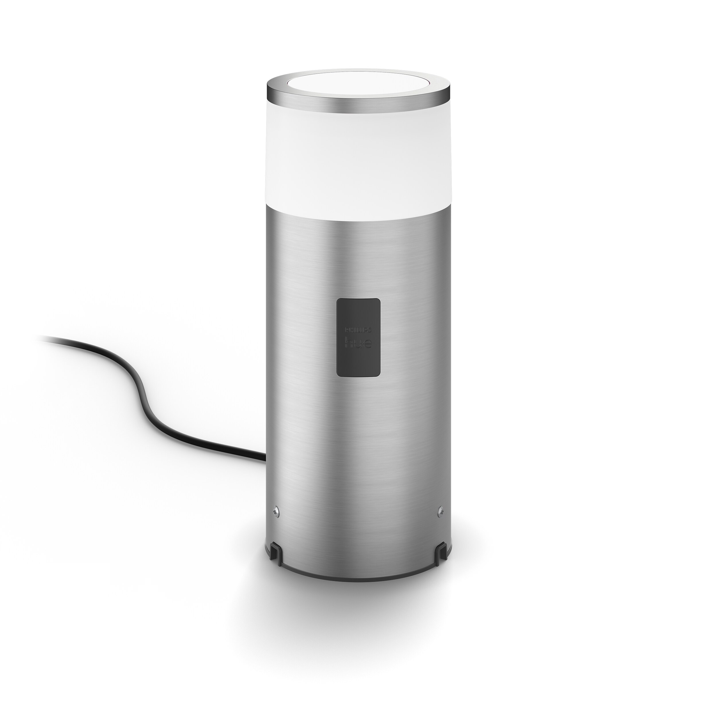 Philips Hue Calla Sockelleuchte, 350 lm, Aluminium | White & Color Ambiance, Niedervolt, Für den Außenbereich, Wetterfest, 16 Mio. Farben, App-steuerbar, Smart Home - Bild 6