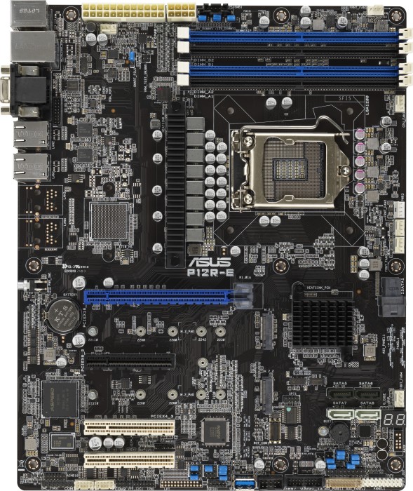 Joom Asus P12r-E Motherboard Atx Lga1200 Socket Black - Bild 4