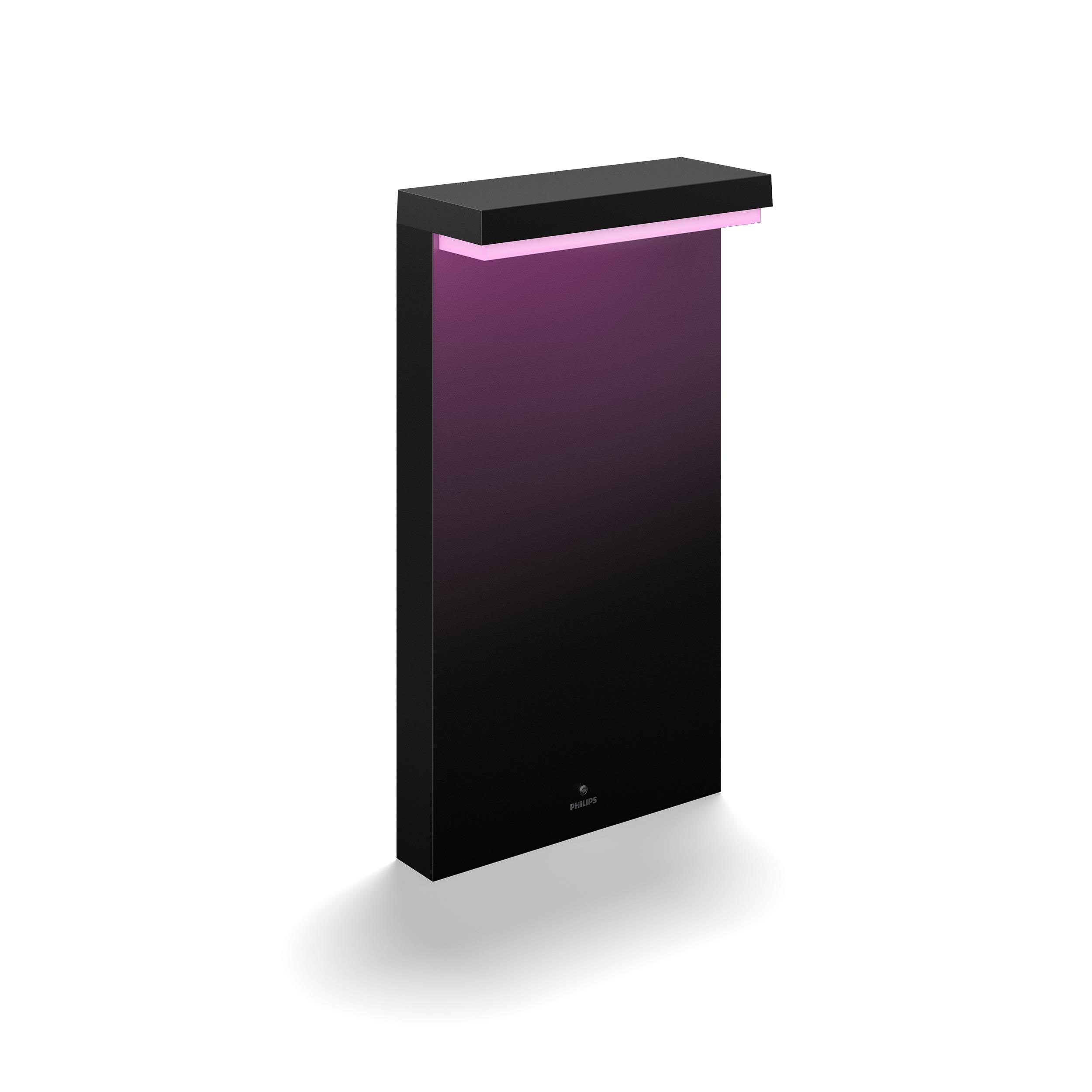 Philips Hue White & Color Ambiance Nyro Outdoor Sockelleuchte Schwarz - Bild 5