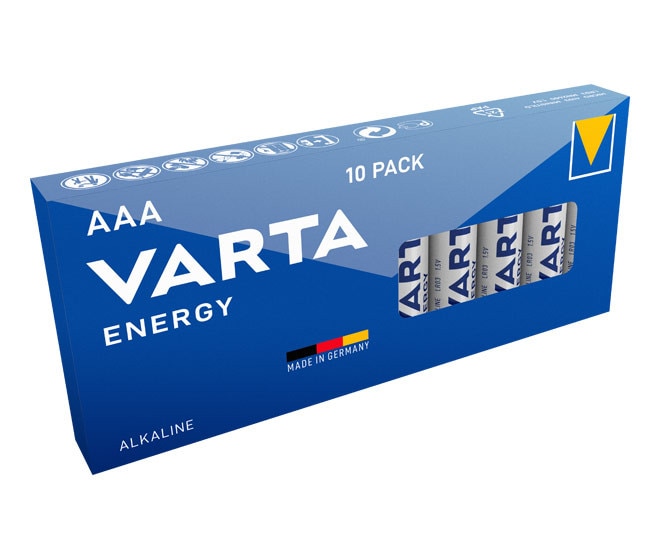 Image of VARTA Energy Batterie Mignon AAA LR3 10er Retail Box