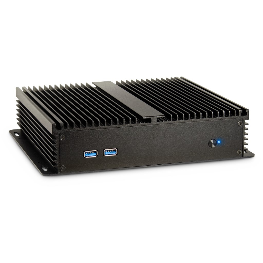 Inter-Tech Ip-40 Gehäuse Thin Mini-Itx, Usb 3.0, Schwarz 88887371 - Bild 2