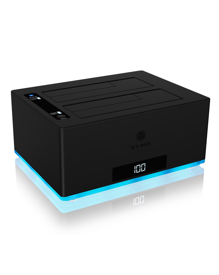 Raid Sonic Raidsonic Icy Box Ib-127Cl-U3 2.5/3.5Zoll Sata Dockingstation Usb3.2 (Gen1) Größe 2 Schwarz