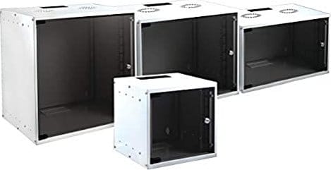 EFB-Elektronik 19" 09HE Wandgehäuse Basic, FLAT-Pack, Tiefe 450mm, RAL9010