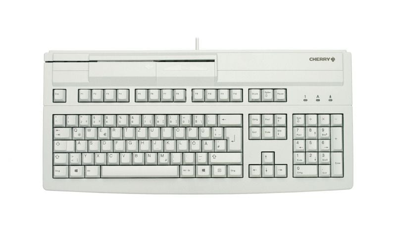 Cherry G80-8000 MultiBoard MX V2 Linear Kabelgebundene Tastatur USB hellgrau