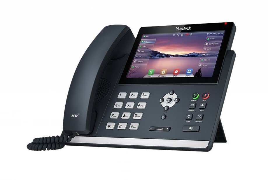 Yealink Schwarz Sip T-48U Ip-Telefon - Bild 5