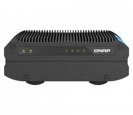 Qnap Ts-I410x-8G Nas System 4-Bay Industrie Lüfterlos Hdmi Größe 9