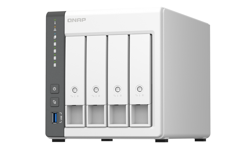 QNAP TS-433 4-BAY NAS 4GB RAM 1x 2,5GbE ETHERNET Dual LAN 4 Slot - Bild 8