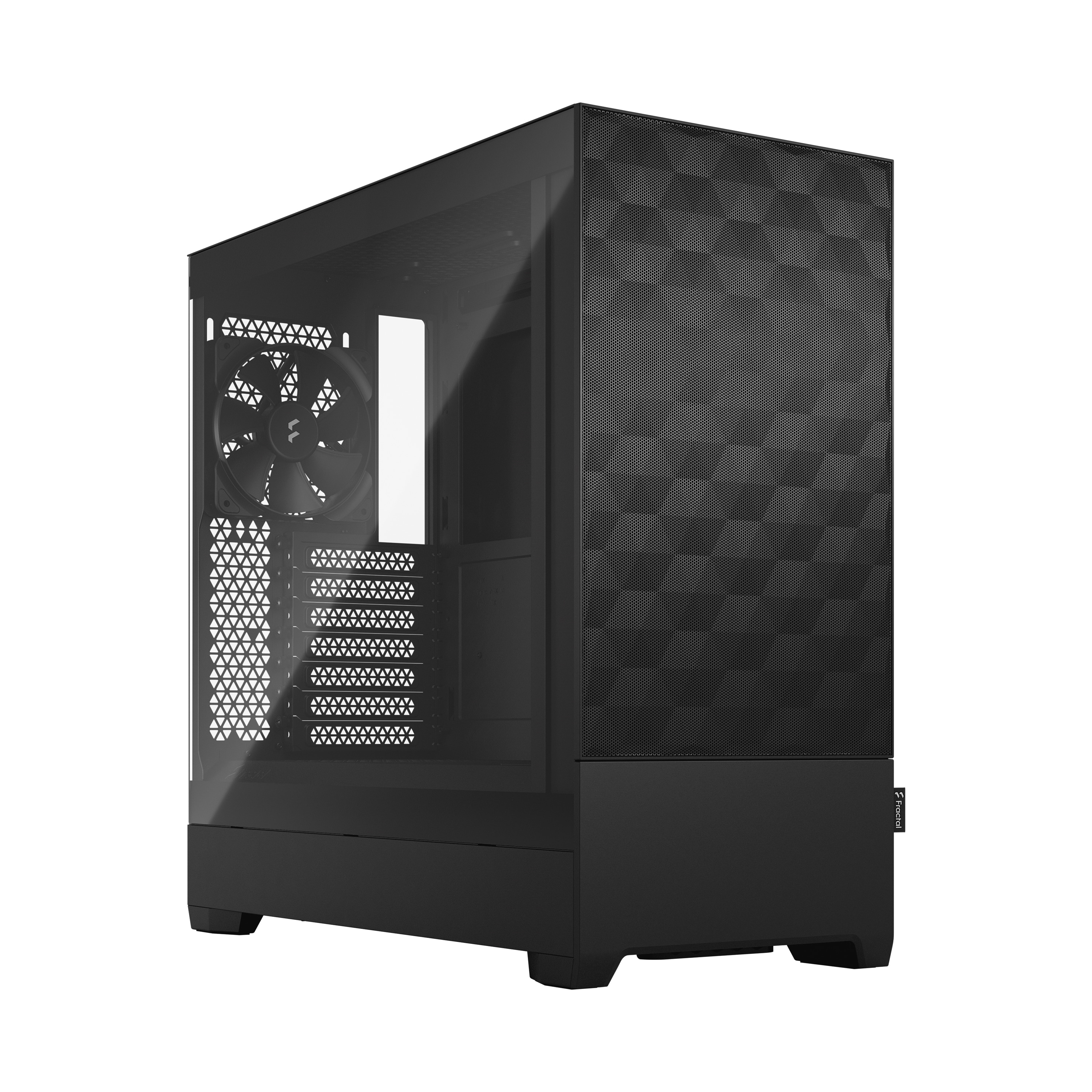 Fractal Design Pop Air Black Mit Seitenfenster Atx Gaming Gehäuse Größe 12 Schwarz