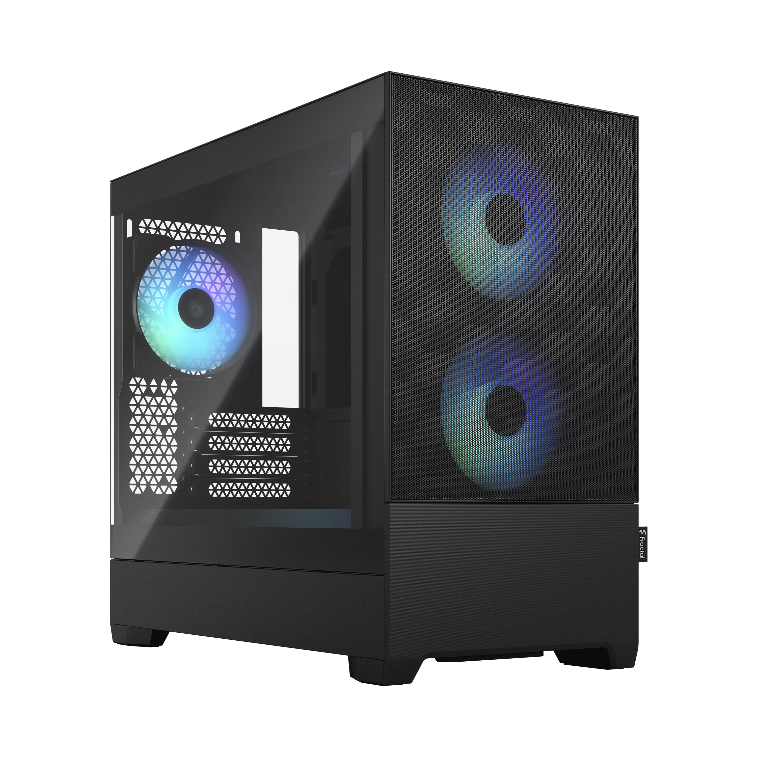Fractal Design - Pop Mini Air Rgb Schwarz Tg - Pc-Gehäuse - Schwarz (Fd-C-Por1m-06) - Bild 2