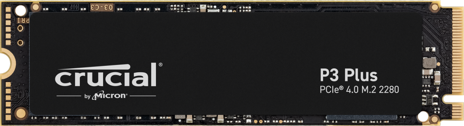 Crucial P3 Plus NVMe SSD 2 TB M.2 2280 3D NAND PCIe 4.0