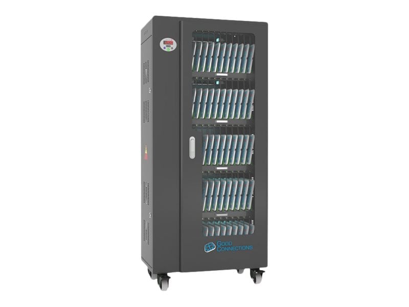 GC Tablet-Ladewagen für 65 Geräte, UV-Desinfektion, Smart Control, schwarz