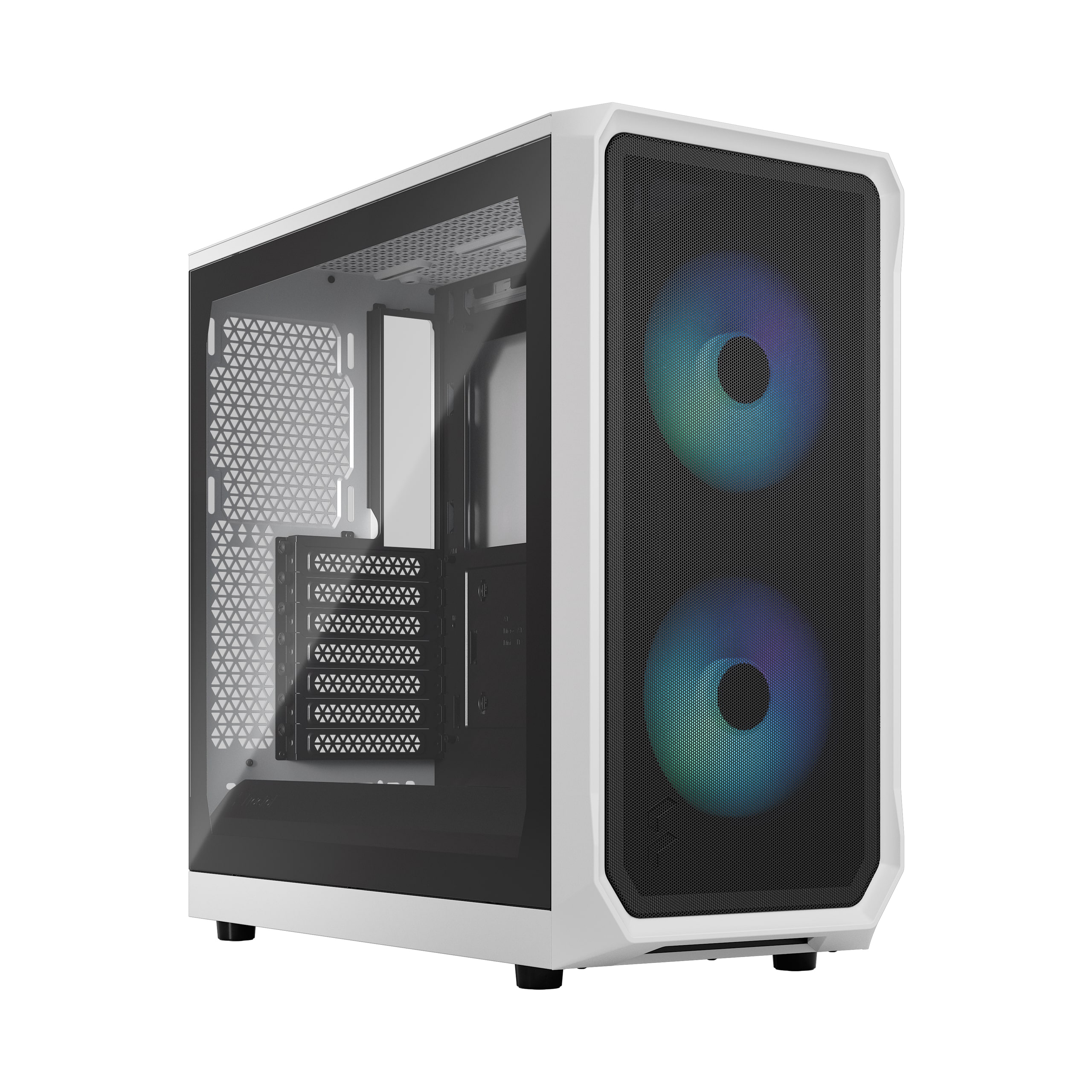 Fractal Design Pc-Gehäuse Focus 2 Rgb Weiß Tg Klarsichttönung - Bild 4