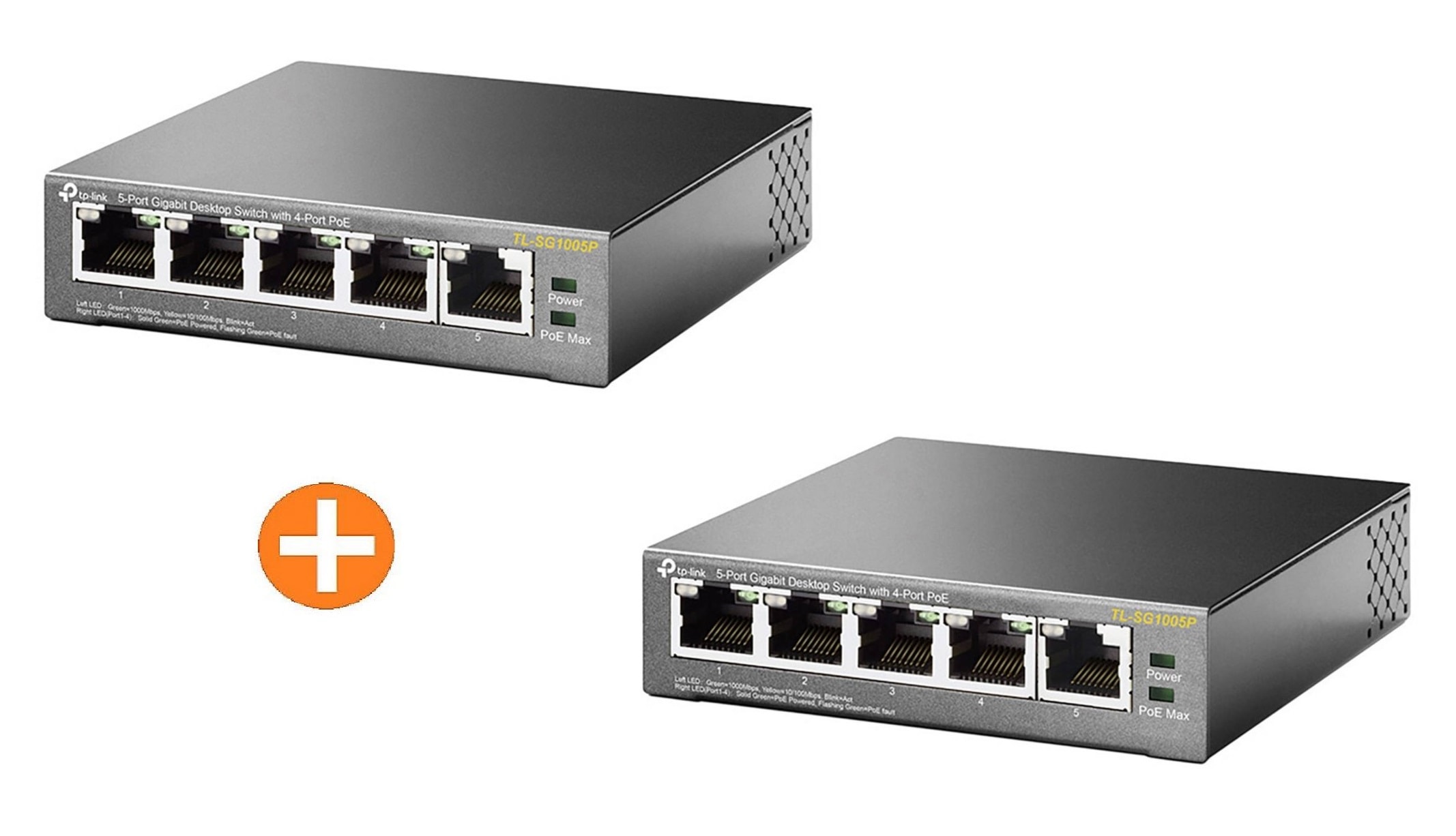 TP-Link TL-SG1005P 5-Port Gigabit Desktop Switch 4x PoE-Ports Schwarz BRANDNEU - Bild 9