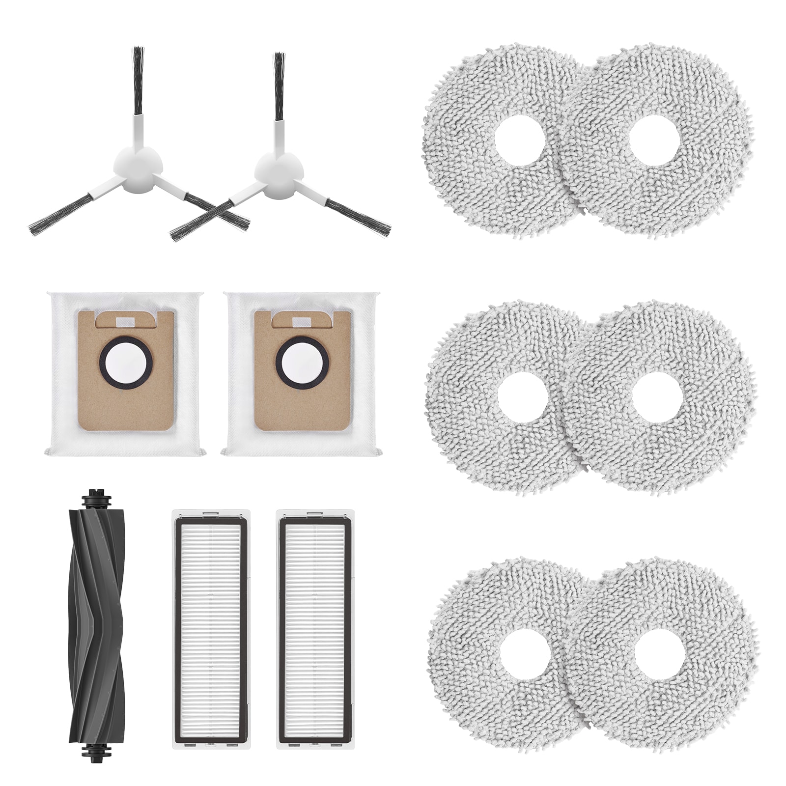 Joom Dreame Unisex Schwarz L10s Ultra Vacuum Accessories Kit 13 Pieces Black/Gray - Bild 4