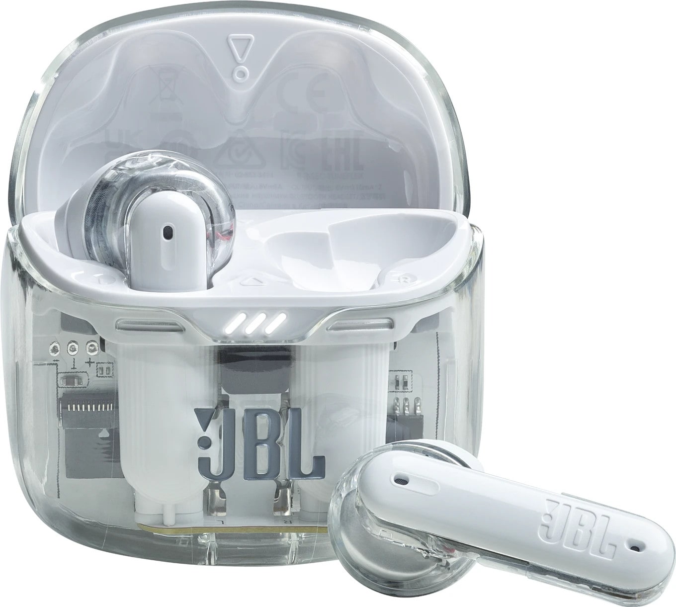 Jbl Tune Flex - True Wireless Kopfhörer Noise Cancelling Ghost White Größe 32 Weiß