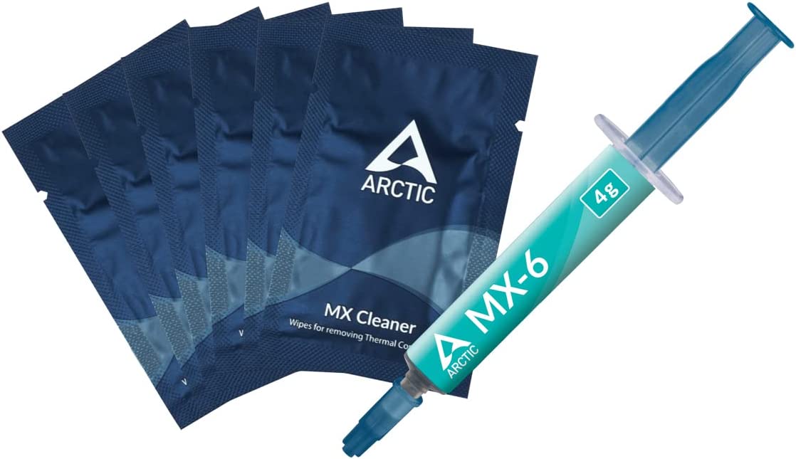 Arctic Hochleistungs-Wärmeleitpaste Mx-6 (4 Gramm) Mit Reiniger Actcp00084a - Bild 8