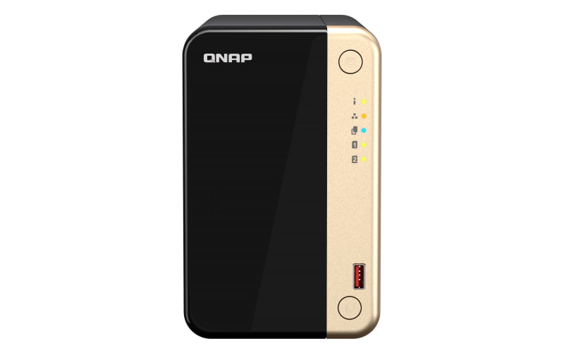 QNAP TS-264-8G NAS-Server mit 2 Laufwerksschächten, 8 GB, 2,5 Gigabit-Ethernet - Bild 3