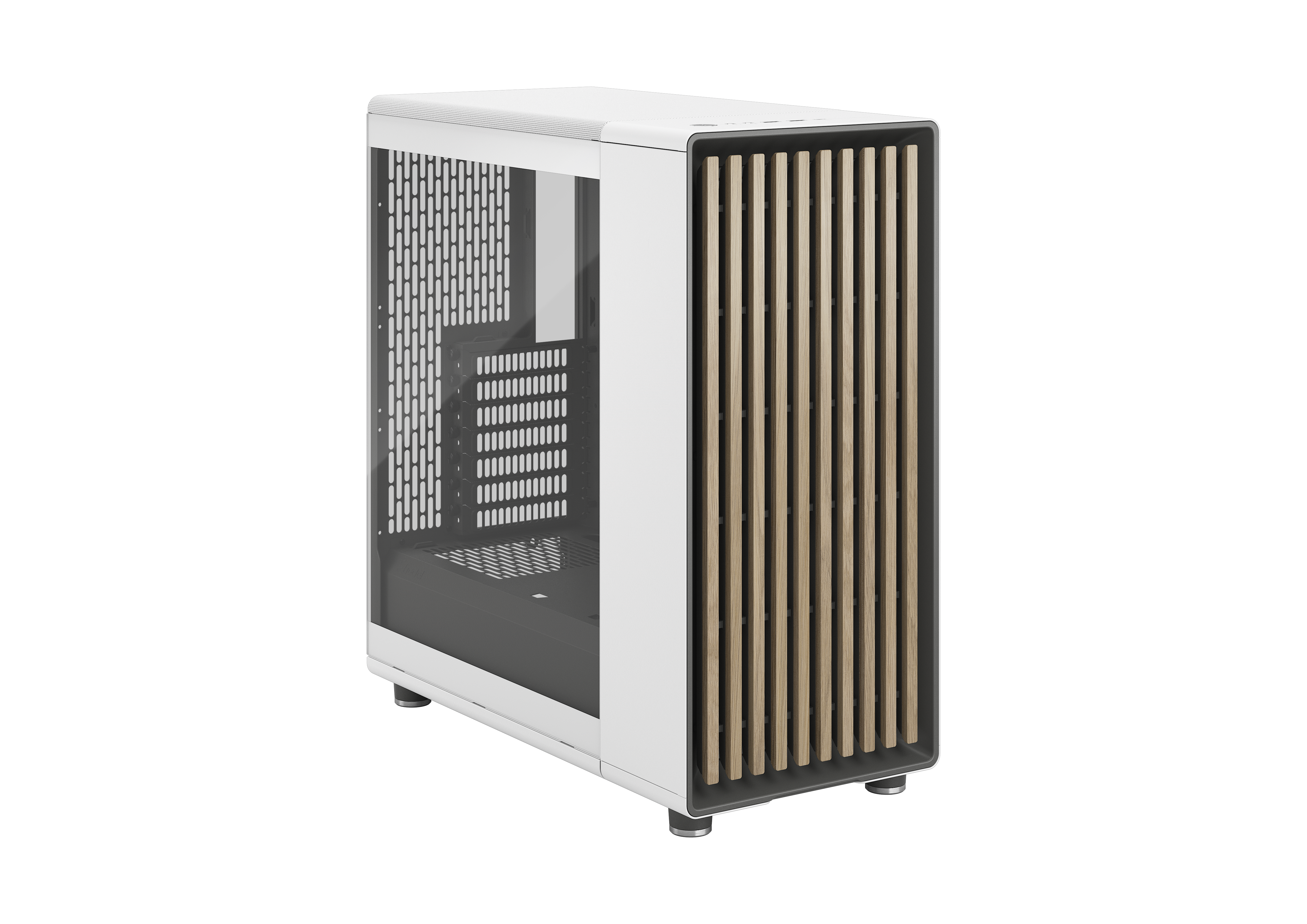 Fractal North (ATX, mATX, Mini-ITX), PC Gehäuse, Weiss - Bild 9