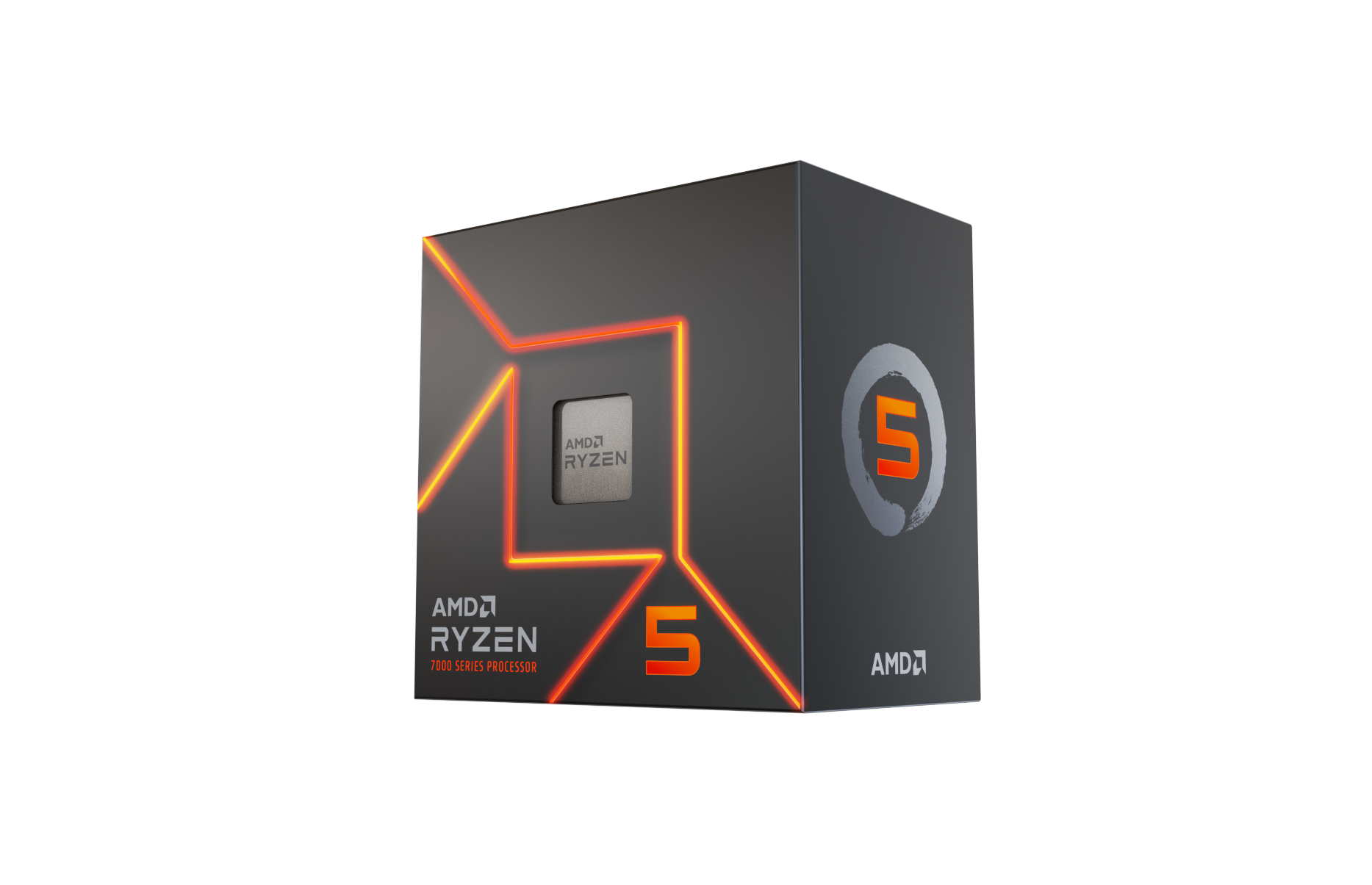 Image of AMD Ryzen™ 5 7500 6-Kern CPU, Sockel AM5, Boxed (mit Wraith Stealth Kühler)