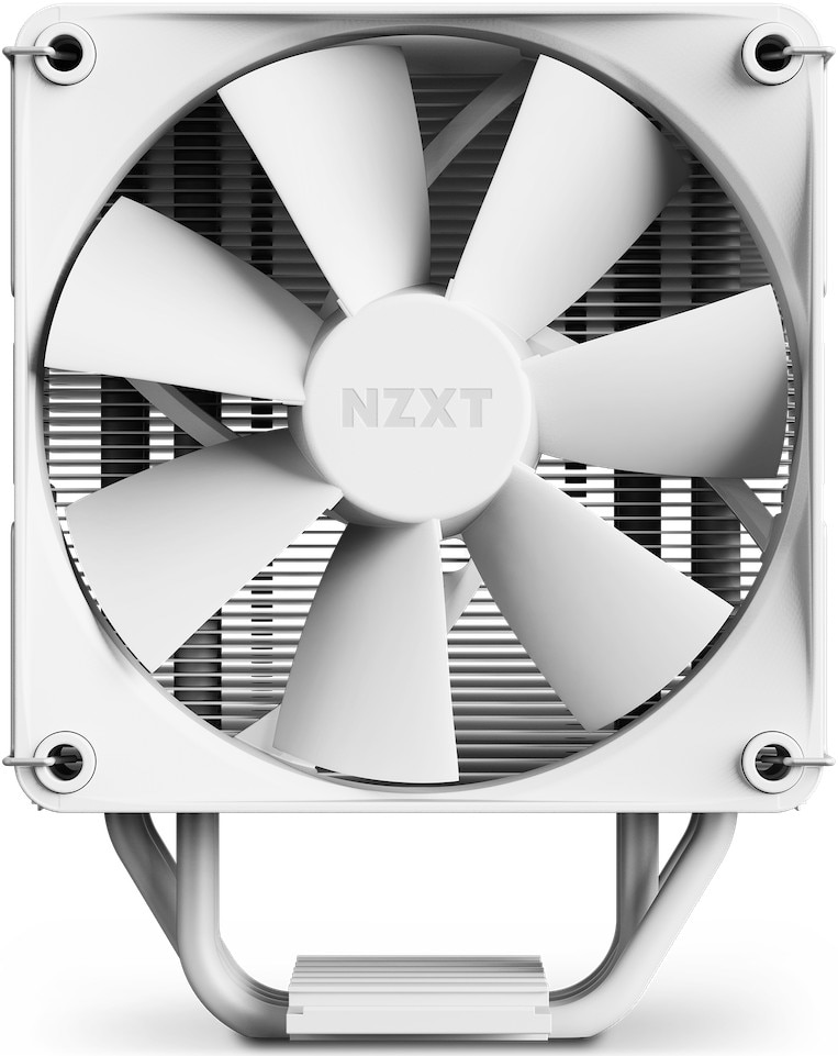 Nzxt T120 Cpu Kühler Für Amd Und Intel Cpu, 120 Mm Lüfter, Größe 4 Weiss