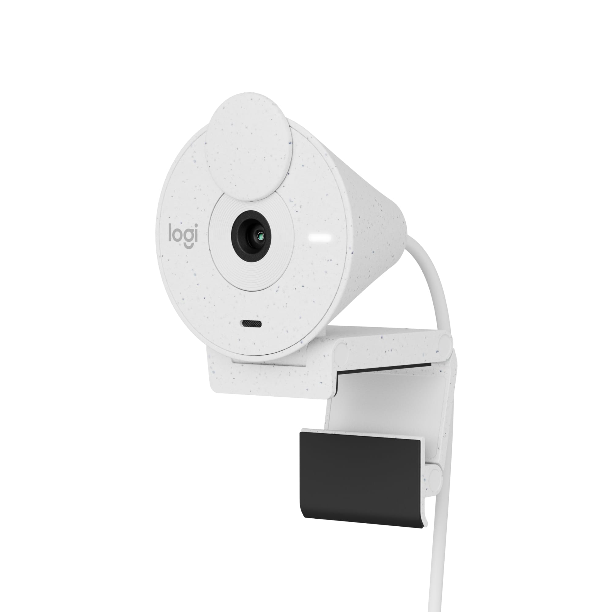 Logitech Brio 300 Full Hd Usb-C Webcam, Off-White 960-001442 - Bild 4