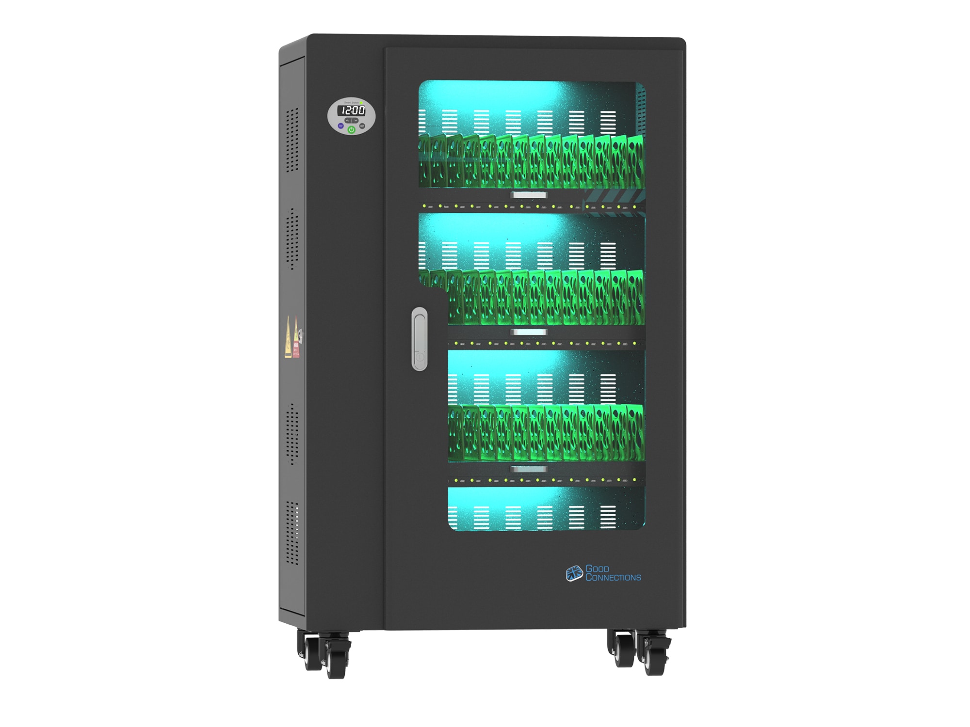 GC ANTARES PRO T60C Ladewagen bis 11" USB-C 30W PD3.0 UVC-Desinfektion schwarz