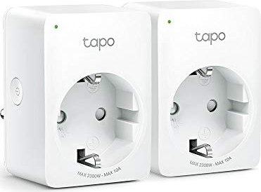 Tp-Link Tapo P100(2-Pack) Smarte Wlan-Steckdose (2Er Pack) Größe 2 Weiß
