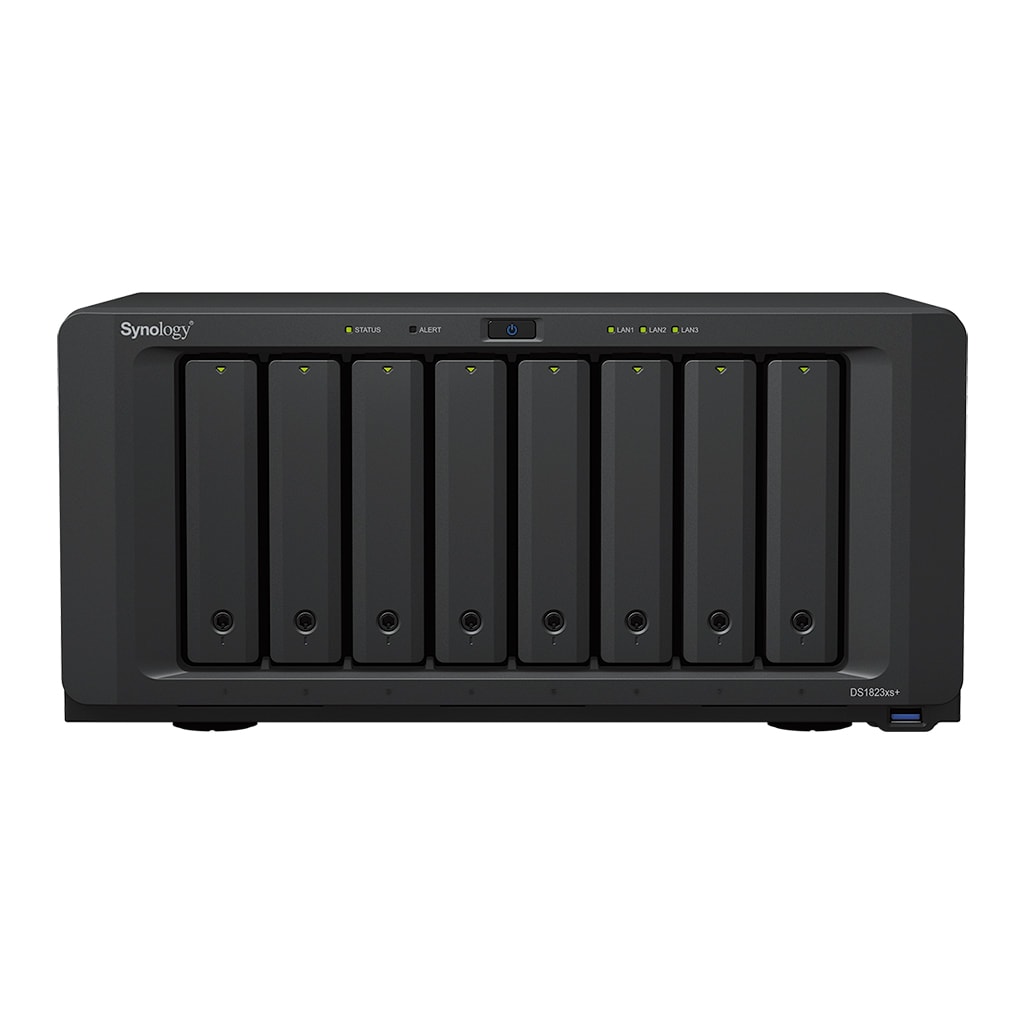 Synology DS1823xs+ NAS mit 8 Laufwerksschächten, 8 GB RAM, AMD Ryzen V1780B - Bild 4