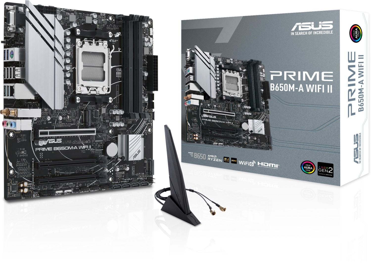 ASUS PRIME B650M-A WIFI II AMD B650 Sockel AM5 micro ATX - Image 5