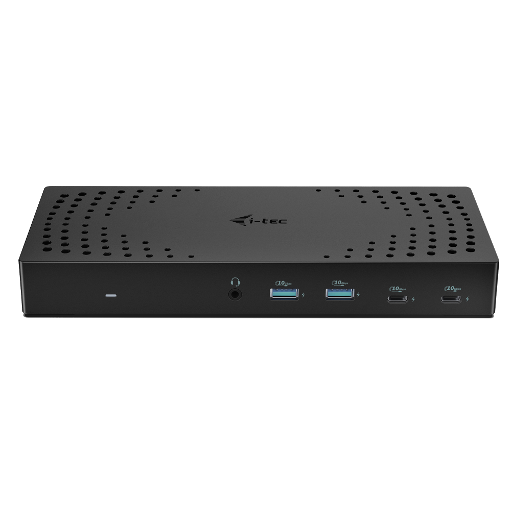 I-Tec Usb 3.0/Usb-C Dockingstation - Thunderbolt 3X 4K Gen 2 - 100W Stromversorgung - Schwarz - Einheitsgröße - Bild 2