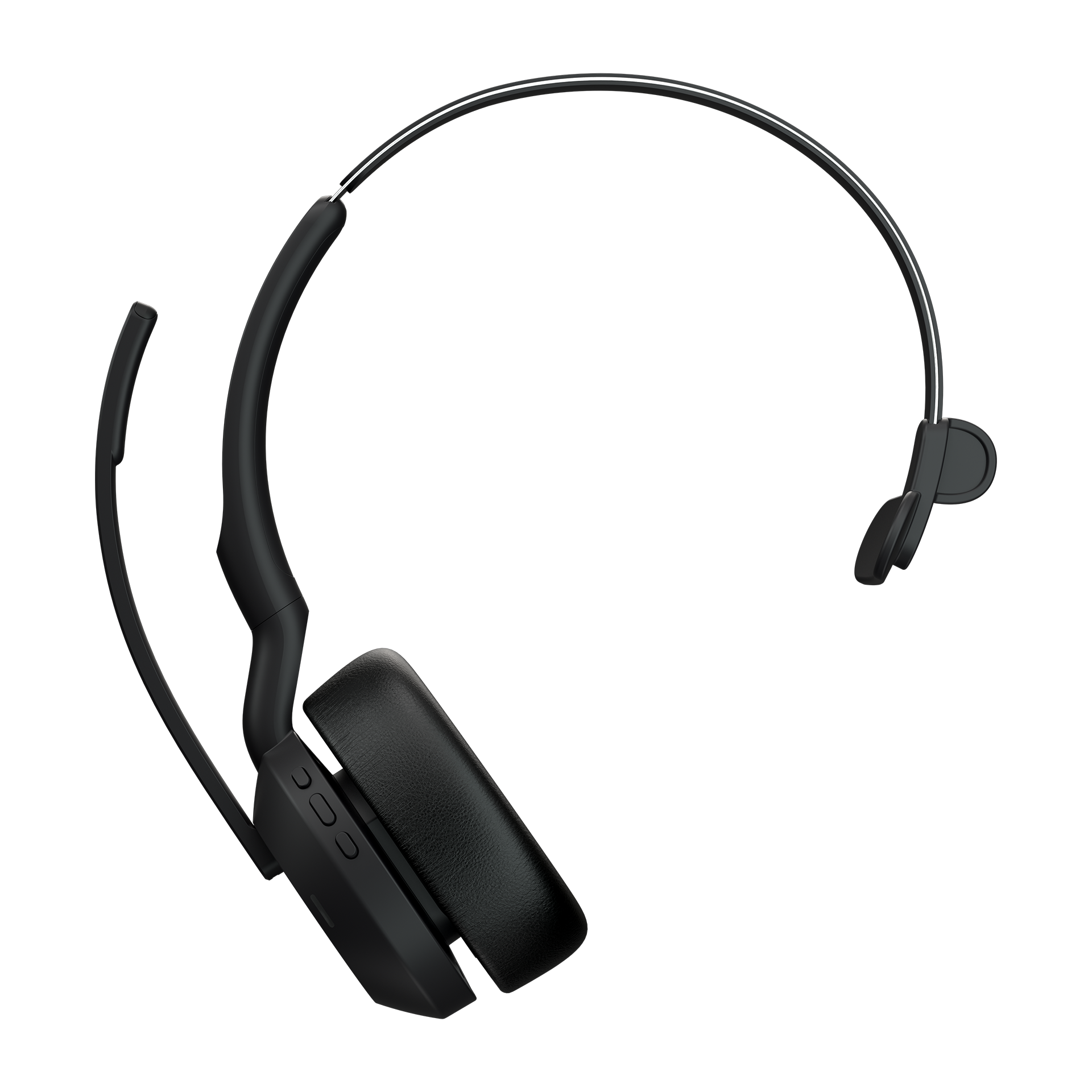 Jabra Evolve2 55 Ms Mono Usb Headset Usb-C 30M Schwarz