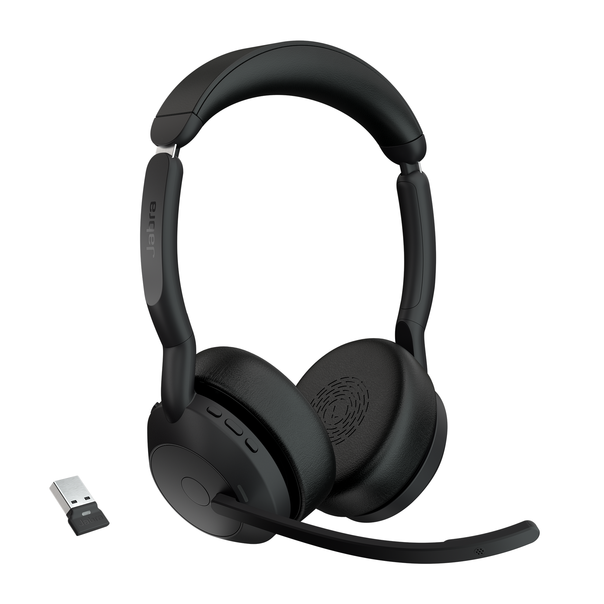Jabra Schwarz Evolve2 55 Uc Bluetooth-Headset Für Büro/Callcenter, - Bild 5