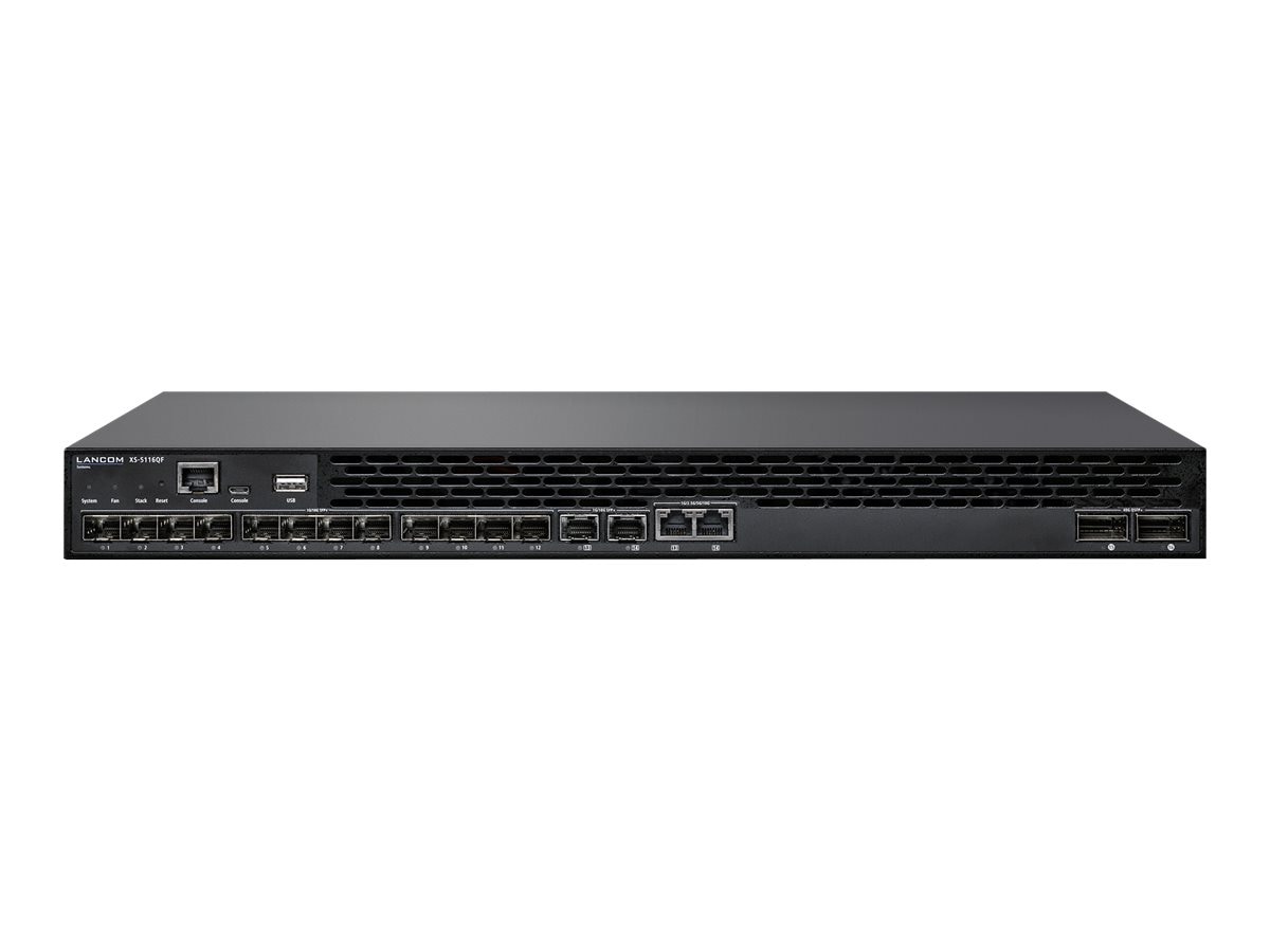 R&S LANCOM XS-5116QF Gigabit Ethernet L3 Managed 16-Port-Switch