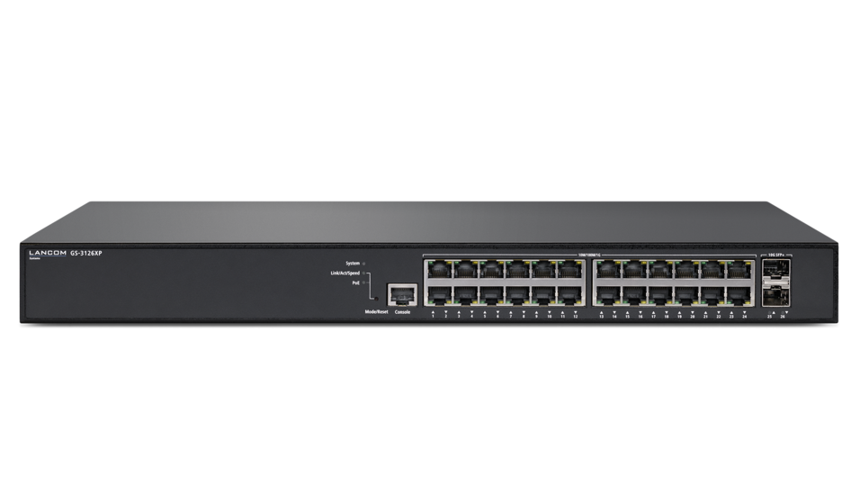 R&S LANCOM GS-3126XP Layer-3-Lite Access 26-Port-Switch mit PoE