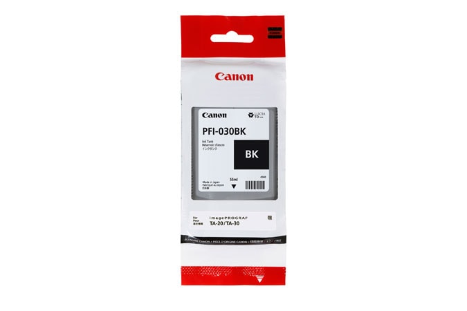Canon Schwarz Original Pfi-030Bk / 3489C001 Druckerpatrone - Bild 5