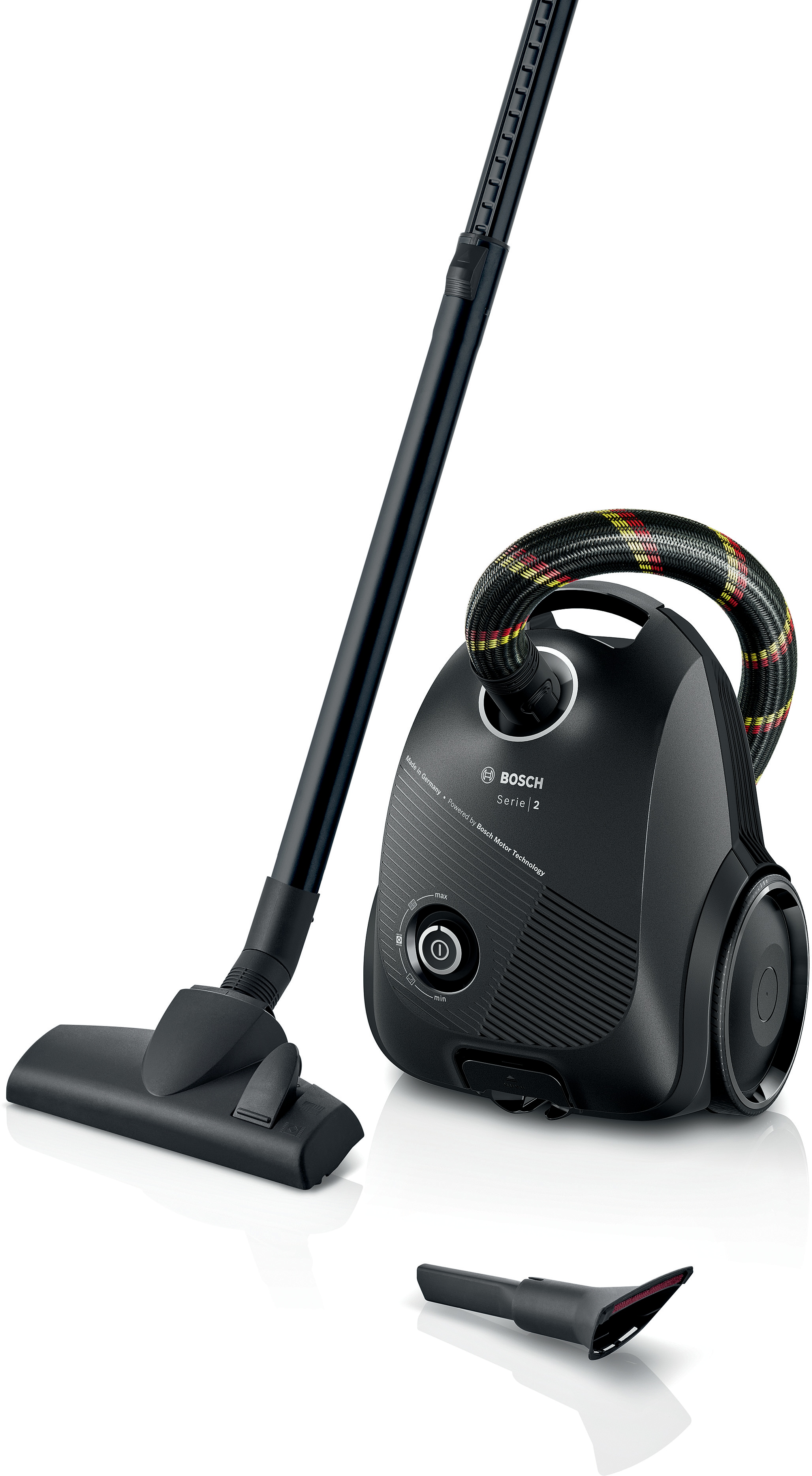 Bosch Serie 2 Staubsauger mit Beutel Schwarz BGDS2CHAMP - Image 5