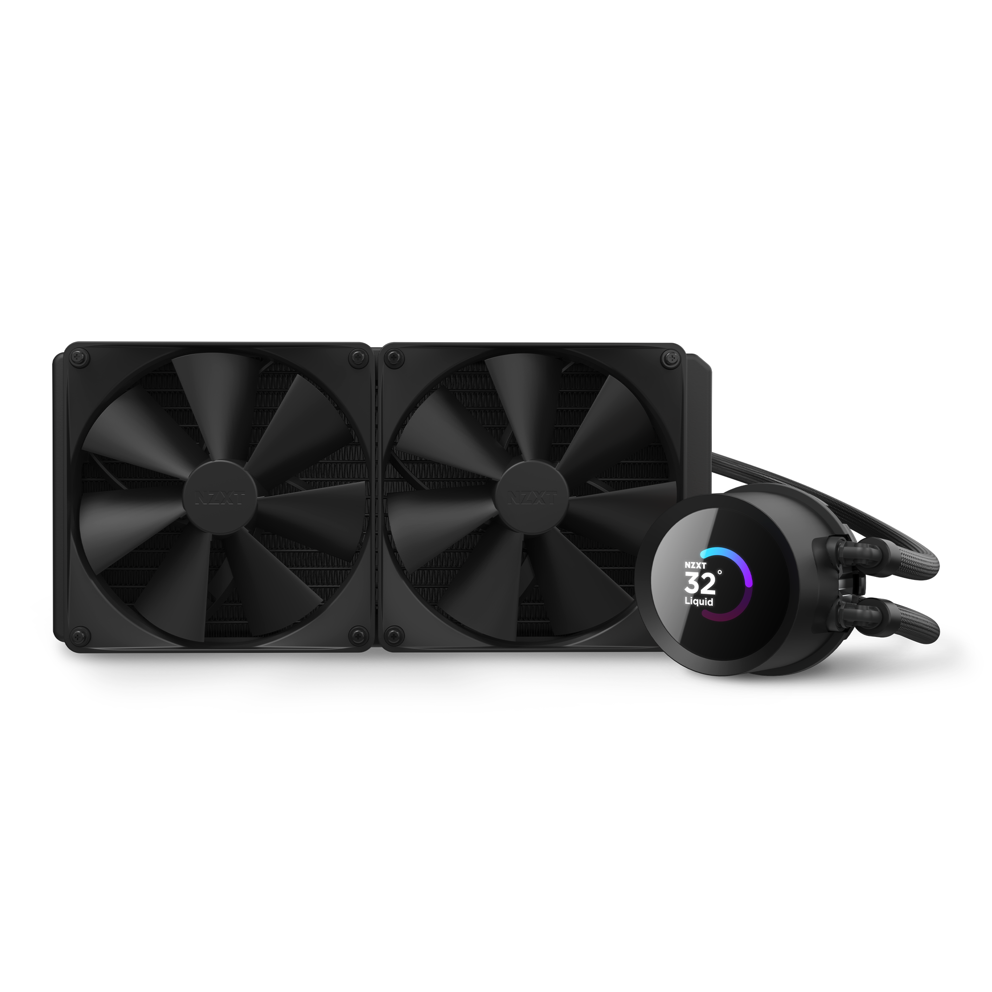Nzxt Wasserkühlung - Kraken 280 - 280 Mm - Lcd-Bildschirm 1,54 Zoll - Weiß 5056547202624 - Image 5
