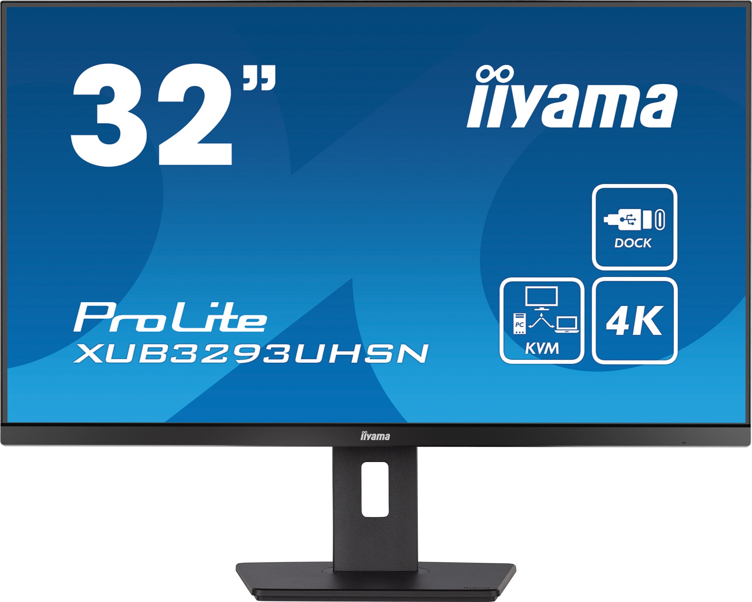 Iiyama PROLITE XUB3293UHSN-B5 Business-Monitor - Pivot, USB-C - Bild 6
