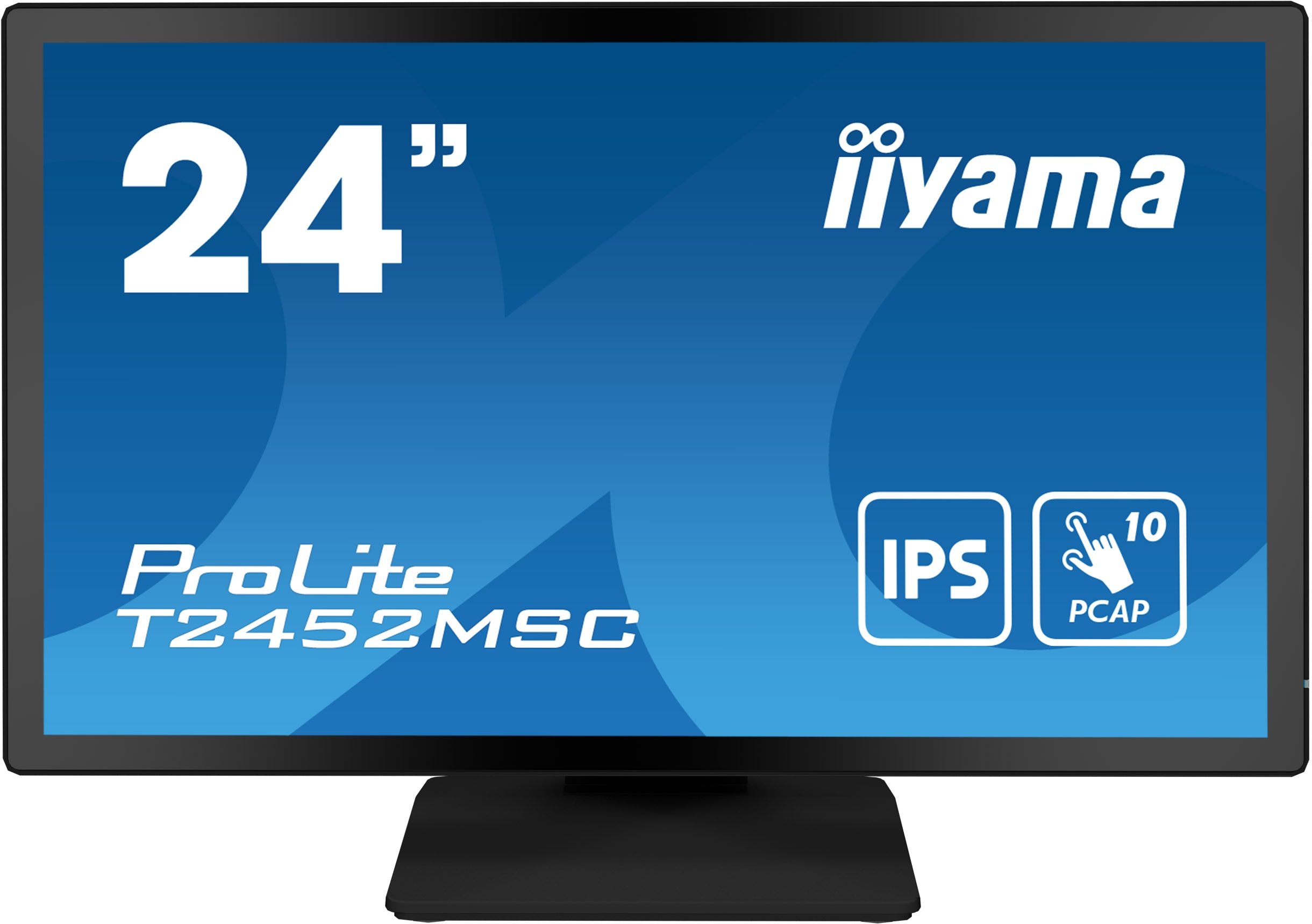 Iiyama Prolite T2452msc-B1 Zoll Full Hd Ips Led 16:9 60 Hz Multi Touch Monitor Größe 23.8 Schwarz