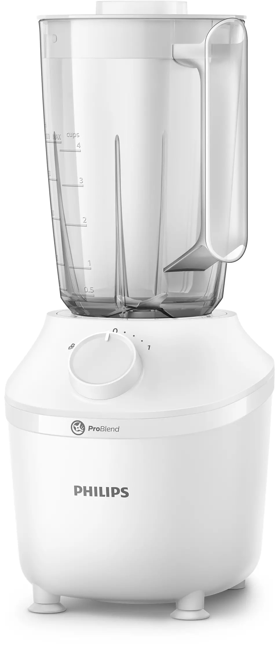 Philips Weiß Mixer 1,9 L 450 W Hr2041/00 - Bild 5